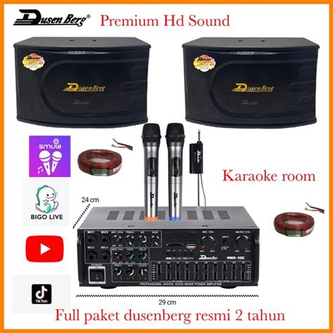 Jual Paket Sound Karaoke Full Dusenberg Inch Original Resmi Tahun