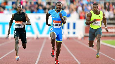 Justin Gatlin dominates in 100 meters at Golden Spike