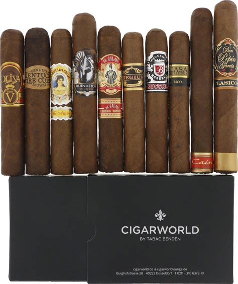 Cigarworld Sampler Aficionado Zigarren Cigarworld De Zigarren