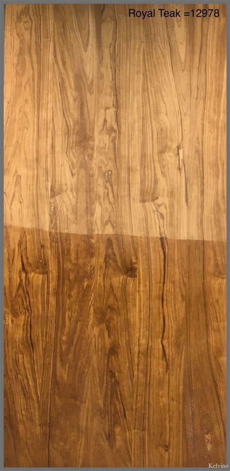 Royal Gurjan Natural Teak Veneer Plywood Thickness Mm Size Ft By