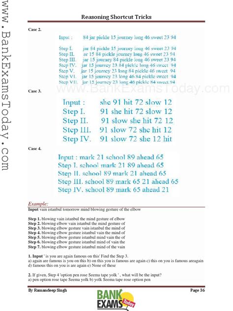 Reasoning Shortcut Tricks Part8 Pdf Teaching Mathematics