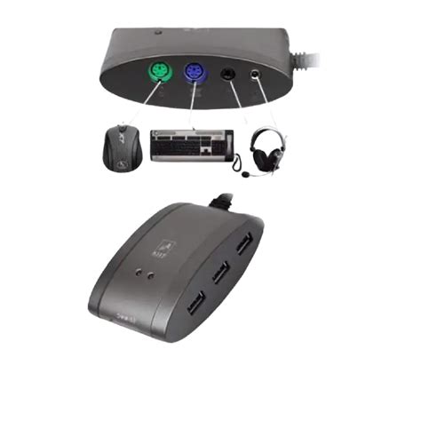 Hub Usb 4 Ports Usb 20 Noir