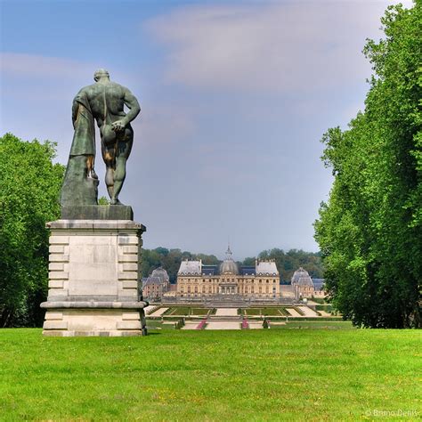 Statue D Hercule Dans Le Jardin Du Ch Teau De Vaux Le Vicomte Maincy