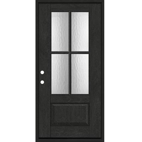 Steves And Sons Regency 36 In X 80 In 34 Lite 4 Sdl Oasis Decorative Glass Rhis Prefinished