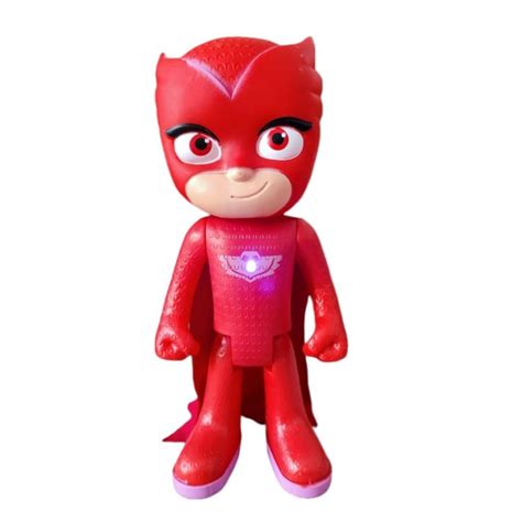 Boneco Pj Masks Corujita Articulado Luz E Sons Cm Shopee Brasil