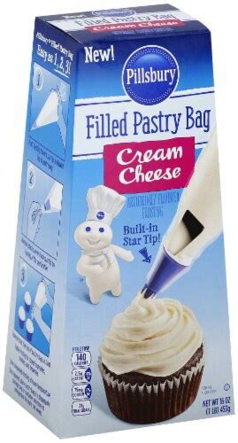 Pillsbury Cream Cheese Frosting Filled Pastry Bag 16 Oz Kroger