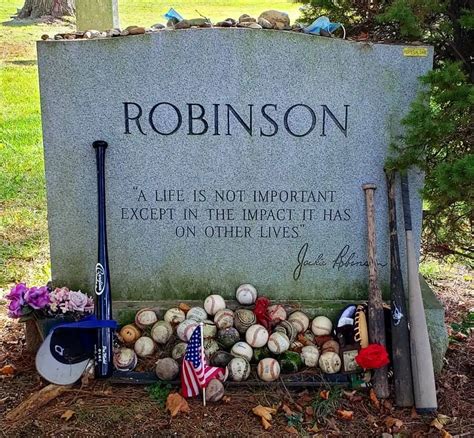 Baseball pioneer Jackie Robinson's death