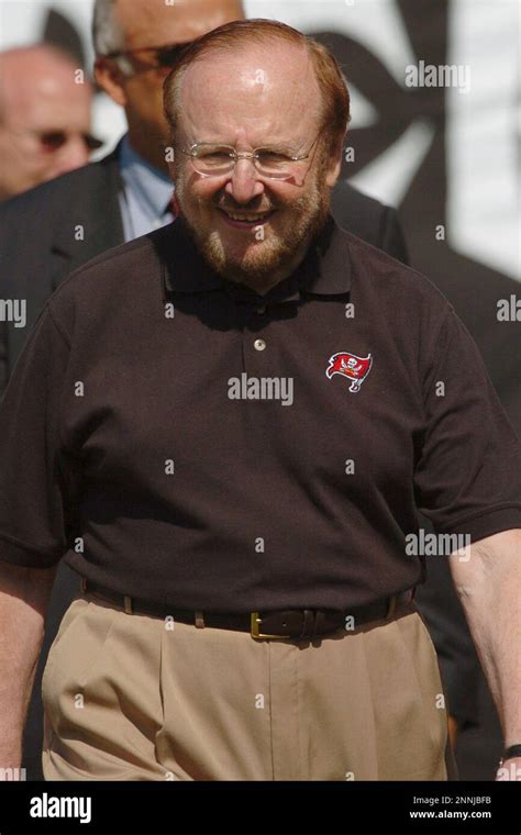 Oct. 2004: Tampa Bay Buccaneers owner Malcolm Glazer during his team's game against the Tampa ...