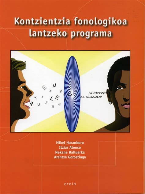 Novedades Biblioteca CREENA Kontzientzia Fonologikoa Lantzeko Programa