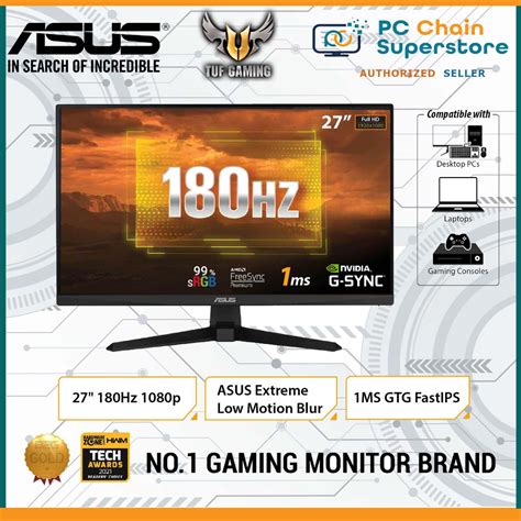 Asus Tuf Gaming Vg Q A Gaming Monitor Full Hd Fast Ips Hz