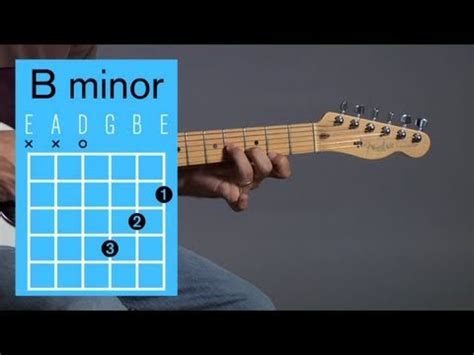 How To Play A B Minor Open Chord Guitar Lessons Youtube