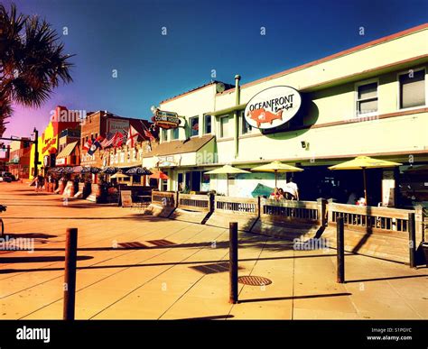 Sc Boardwalk Oceanfront Hi Res Stock Photography And Images Alamy