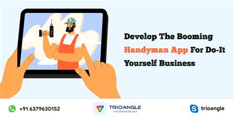 Develop The Booming Handyman App For Do It Yourself Business