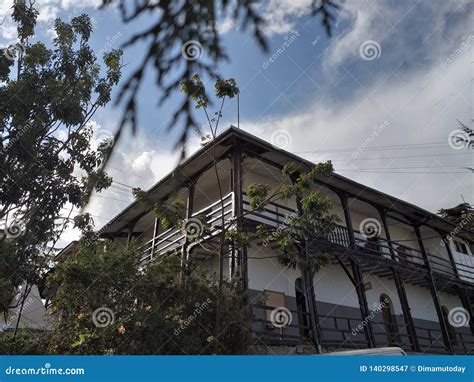 Building Of The First Hotel In Ethiopia Stock Image Image Of Ethiopia