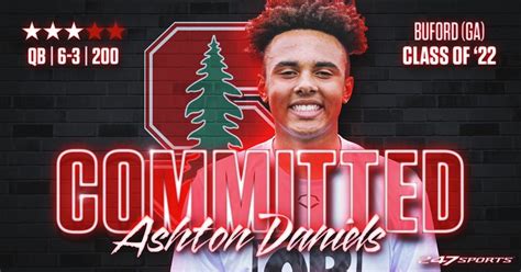 Stanford Gets Its 2022 Quarterback In Ashton Daniels