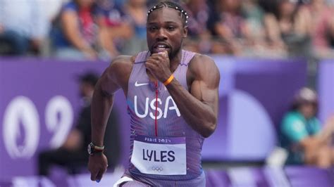 How USA’s Noah Lyles can make rare history in Olympics 200m final – NBC ...