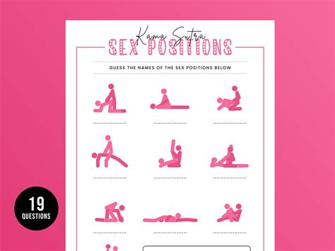 Kama Sutra Sex Positions Valentine S Day Guess The Sex Positions Dirty Bachelorette Games