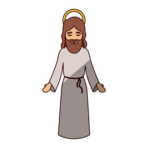 Desenhos animados jesus imágenes de stock de arte vectorial Depositphotos