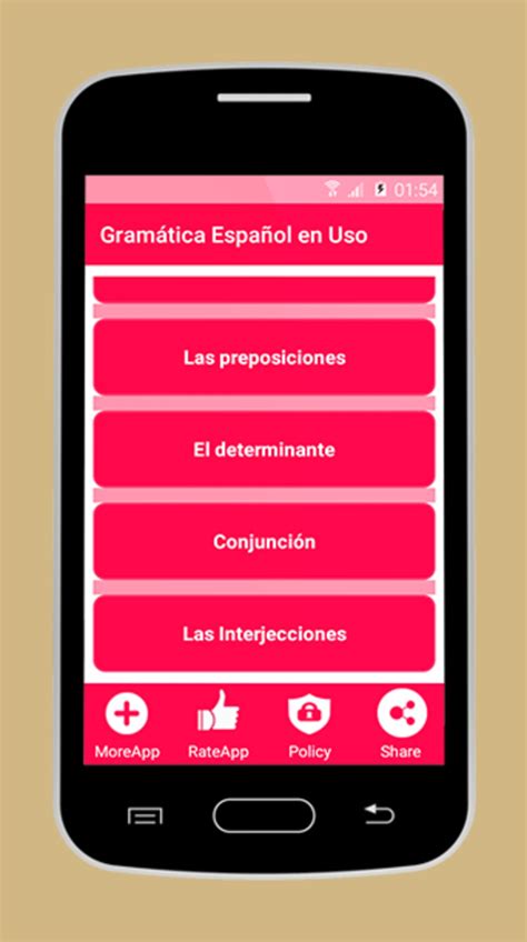 Android Gram Tica Espa Ol En Uso Apk