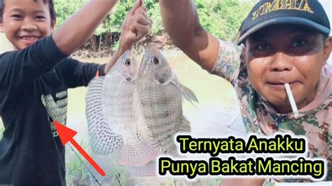 Asik Mancing Nila Tangan Anakku Kena Kail Hasil Nya Koja Karung