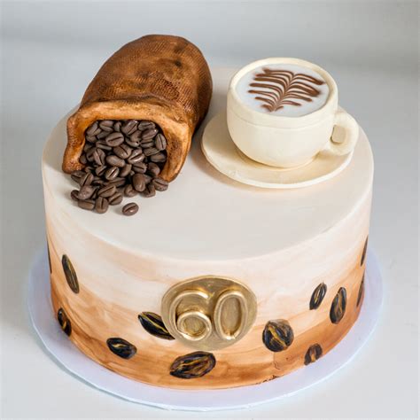 Top 68 Coffee Birthday Cake Images Best Awesomeenglish Edu Vn