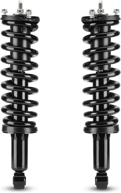 Front Pair Complete Struts Coil Spring Shock Assembly For