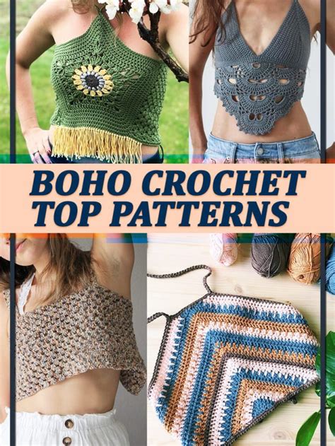 Boho Crochet Top Patterns - Crochet News