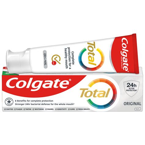 Colgate Total Original Toothpaste 75ml Dental Care Iceland Foods