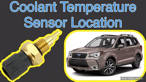 Coolant Temperature Sensor Location On A 2015 Subaru Forester Youtube