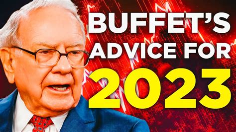 Warren Buffett How You Should Invest In 2023 Youtube