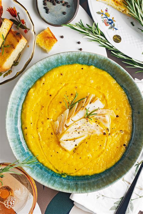 Ricetta Crema di zucca e baccalà al rosmarino La Cucina Italiana