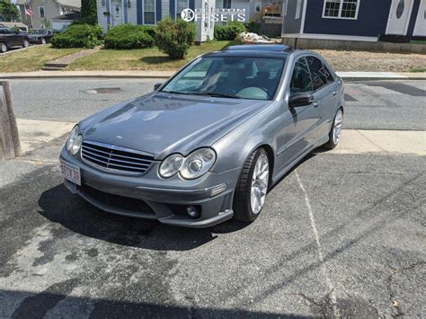 2005 Mercedes Benz C55 Amg With 18x85 35 Aodhan Ah X And 23540r18