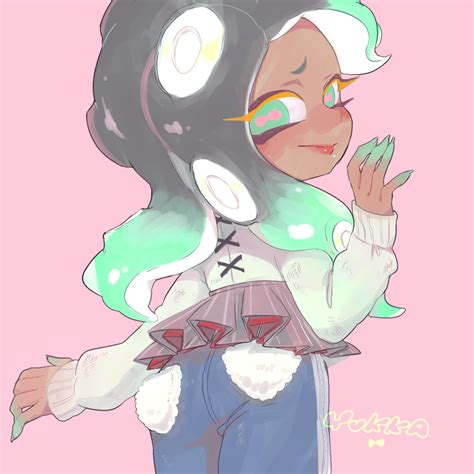 Iida Splatoon Marina Splatoon Image 2169974 Zerochan Anime