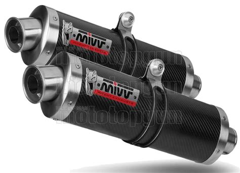 Mivv Pot D Echappement Homologue Cat Oem Oval Carbon Cagiva Raptor