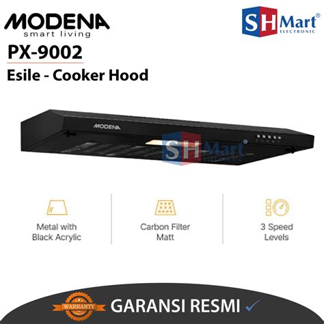 Jual Cooker Hood Modena Cm Slim Px Penghisap Asap Dapur Px