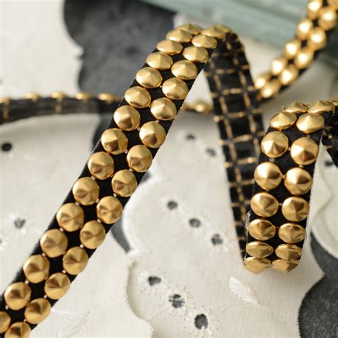 Hot Fix Nailhead Trim Metal Iron On Cone Nailhead Trim TR