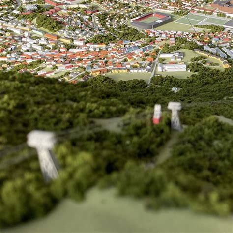 THE BERGEN CITY MODEL By ONEOFF 1 1000 Realistic Model 50 M2 25 000