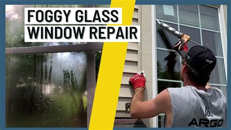 Foggy Glass Window Repair With Argo Glass And Windows Youtube