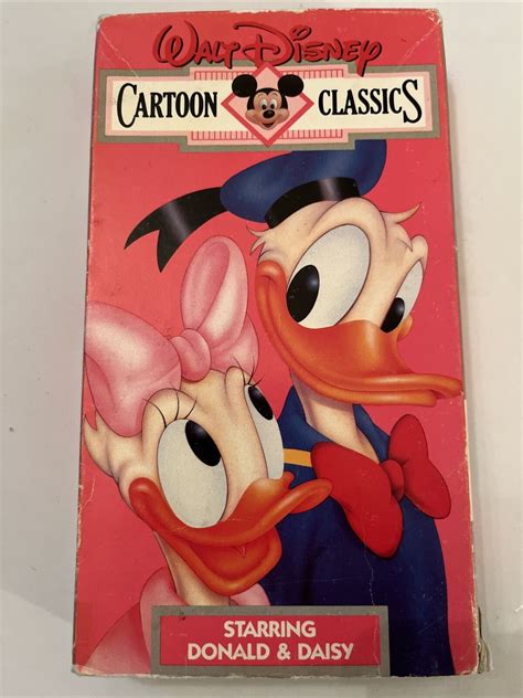 Starring Donald And Daisy ~ Walt Disney Cartoon Classics Vol 7 Vhs