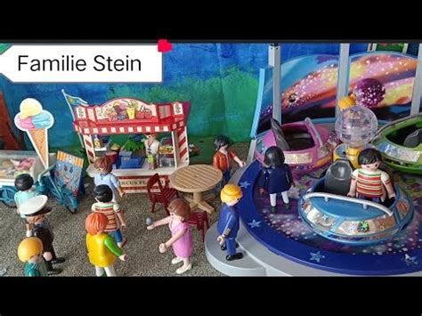 Playmobil Familie Stein Auf Dem Jahrmarkt YouTube