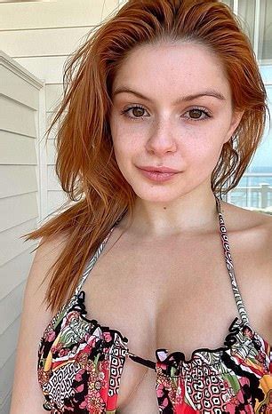 Ariel Winter Flaunts Stunning Figure In Patterned Thong Bikini As She Shares Snaps From Getaway