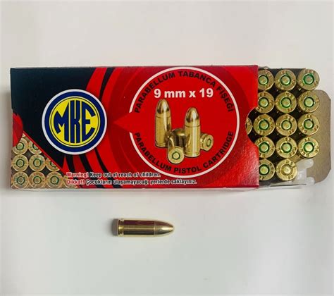 Mm Brass Mke Grain Fmj Round Box Mil Spec Ammo With Sealed