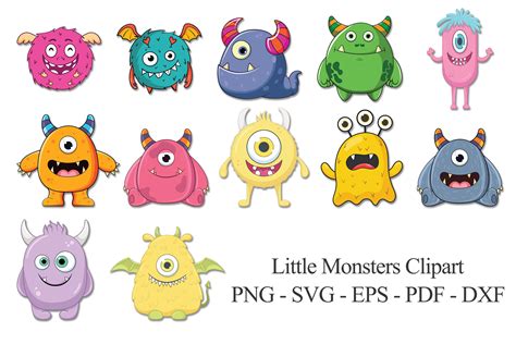 Monster Clipart Cute