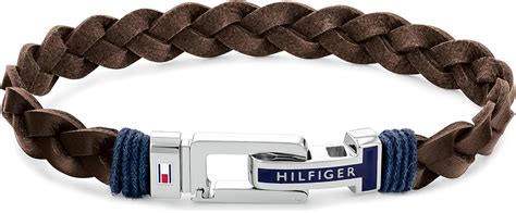 Tommy Hilfiger Mens Leather Bracelet Uk Jewellery