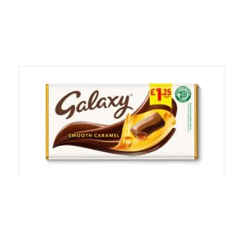 Galaxy Smooth Caramel Milk Chocolate Block Bar G From One O One