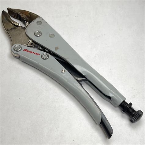 Snap On Curved Jaw With Cutter Locking Pliers Lp10wr Shop Tool Swapper