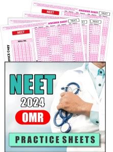 Omr Sheets For Practice Neet Exam Mcq With Latest Nmc Pattern