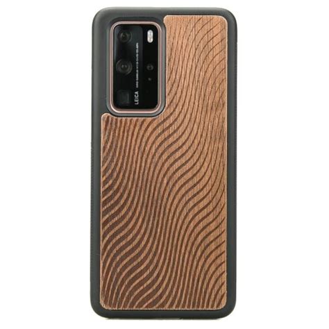 Drewniane Etui Bewood Do Huawei P40 Pro FALE MERBAU Pancernik Eu