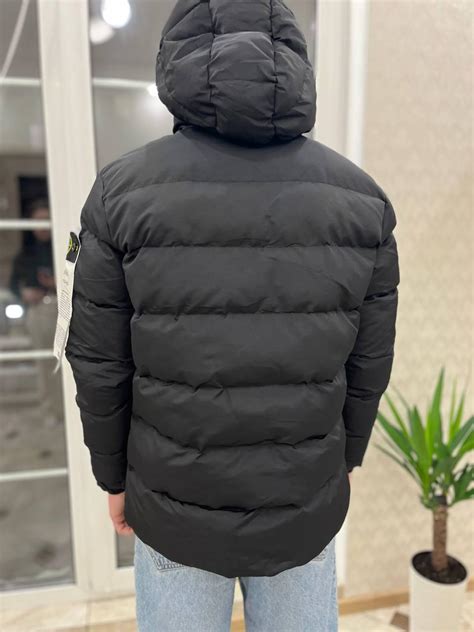 Куртка Stone Island черная | Куртки Стон Айленд на зиму | Куртки ...