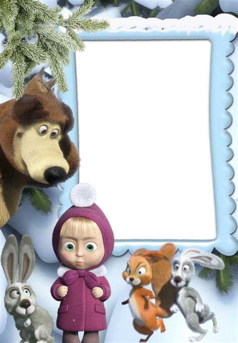 Photo Effect From Category Masha And Bear Masha E O Urso Marcha E